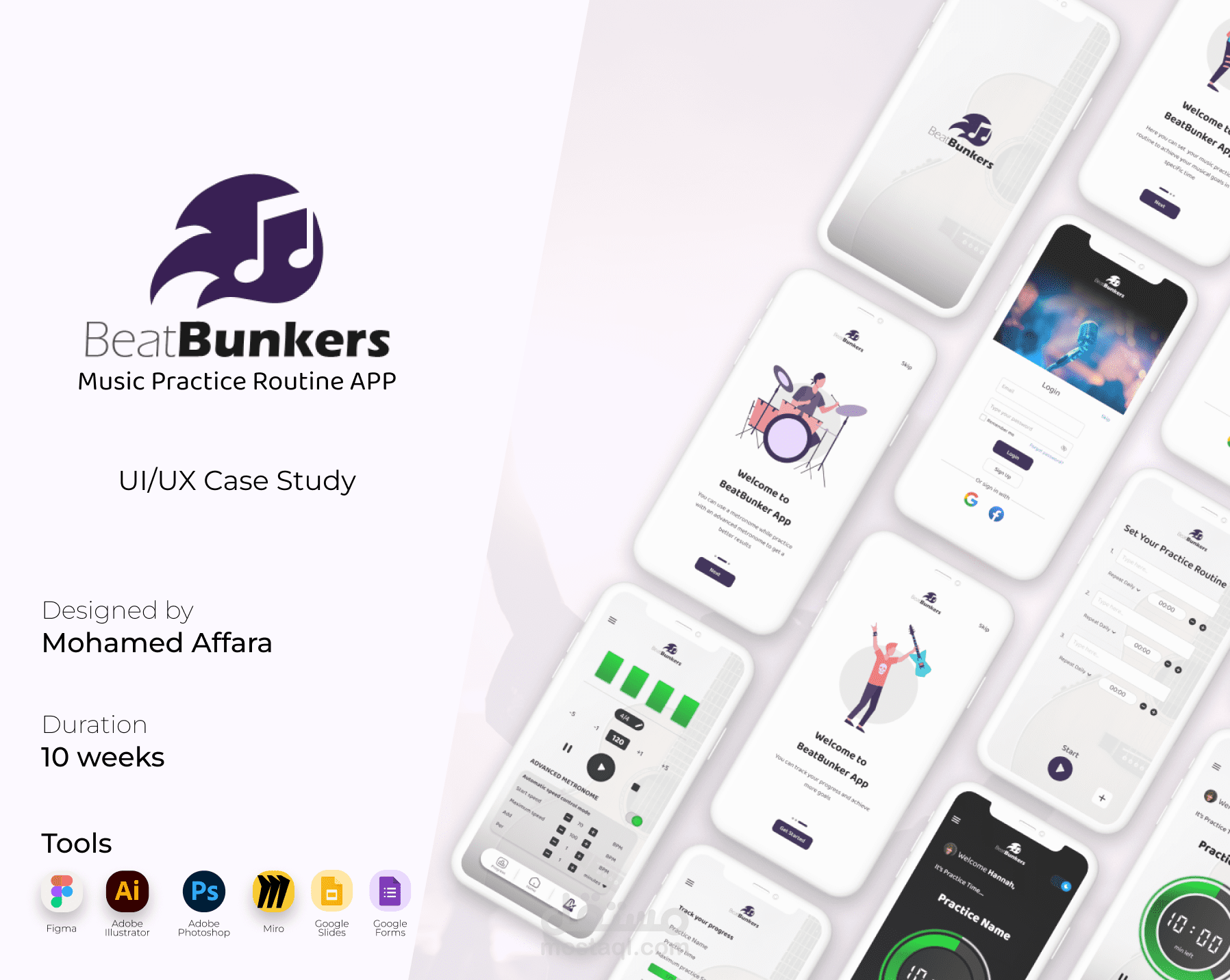 BeatBunkers UI/UX Case Study