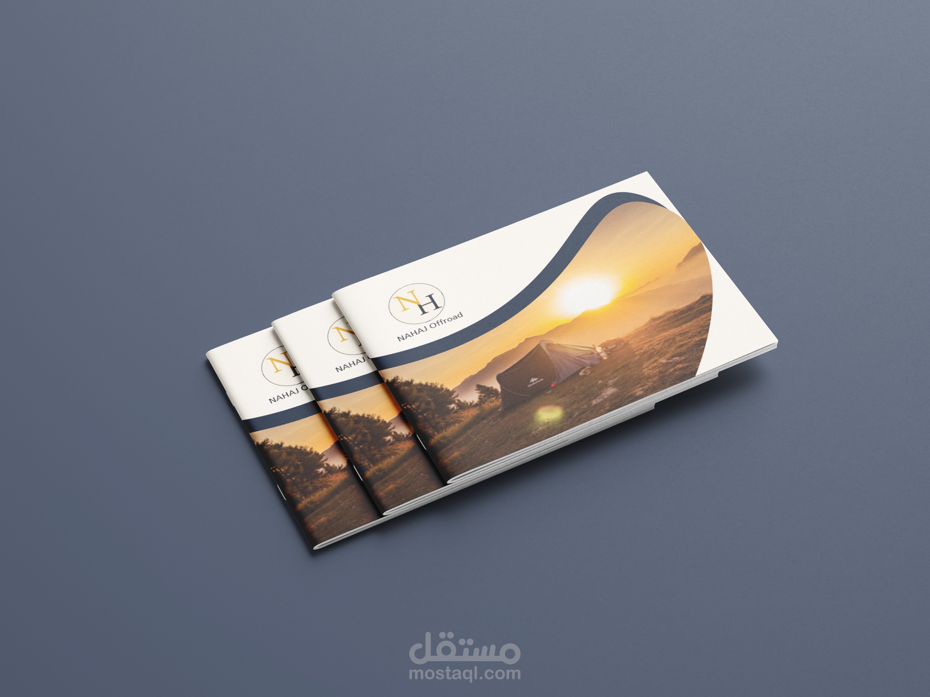تصميم بروفايل لشركة نهج الأجداد في السعودية " Profile design for the grandfather approach company in Saudi Arabia "