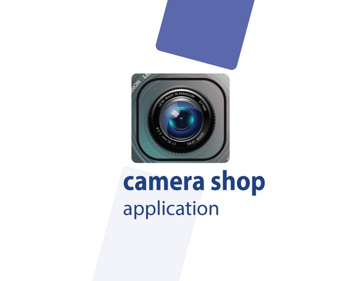 camera shop - application