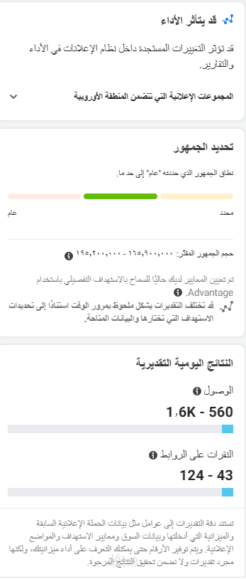 اعلان ممول فيسبوك