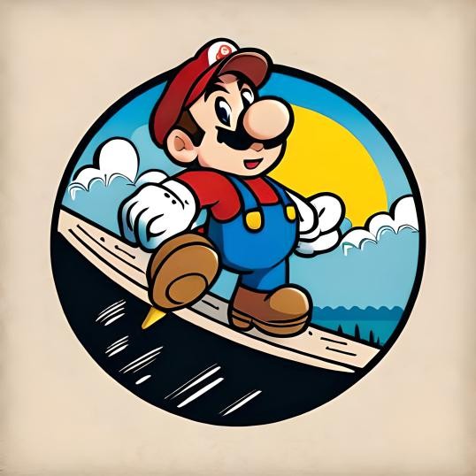 Super Mario illustration