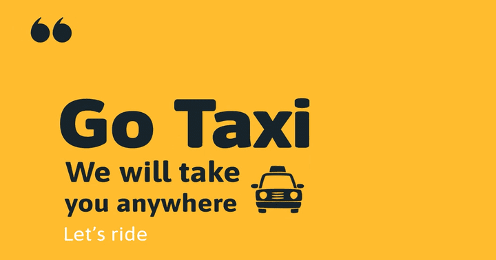 تعليق صوتي+ موشن جرافيك لإعلان تطبيق Go Taxi