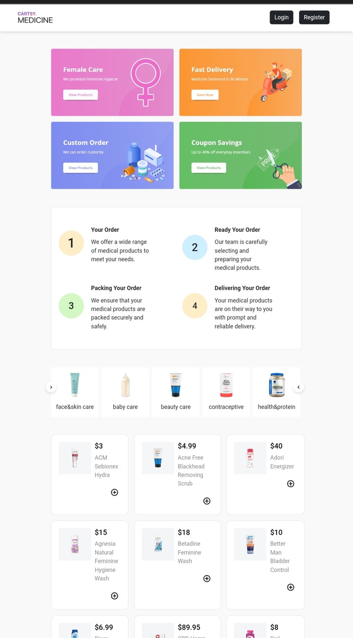 E-commerce-Pharamcy