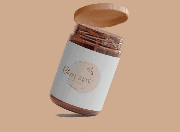 Jar  mockup logo