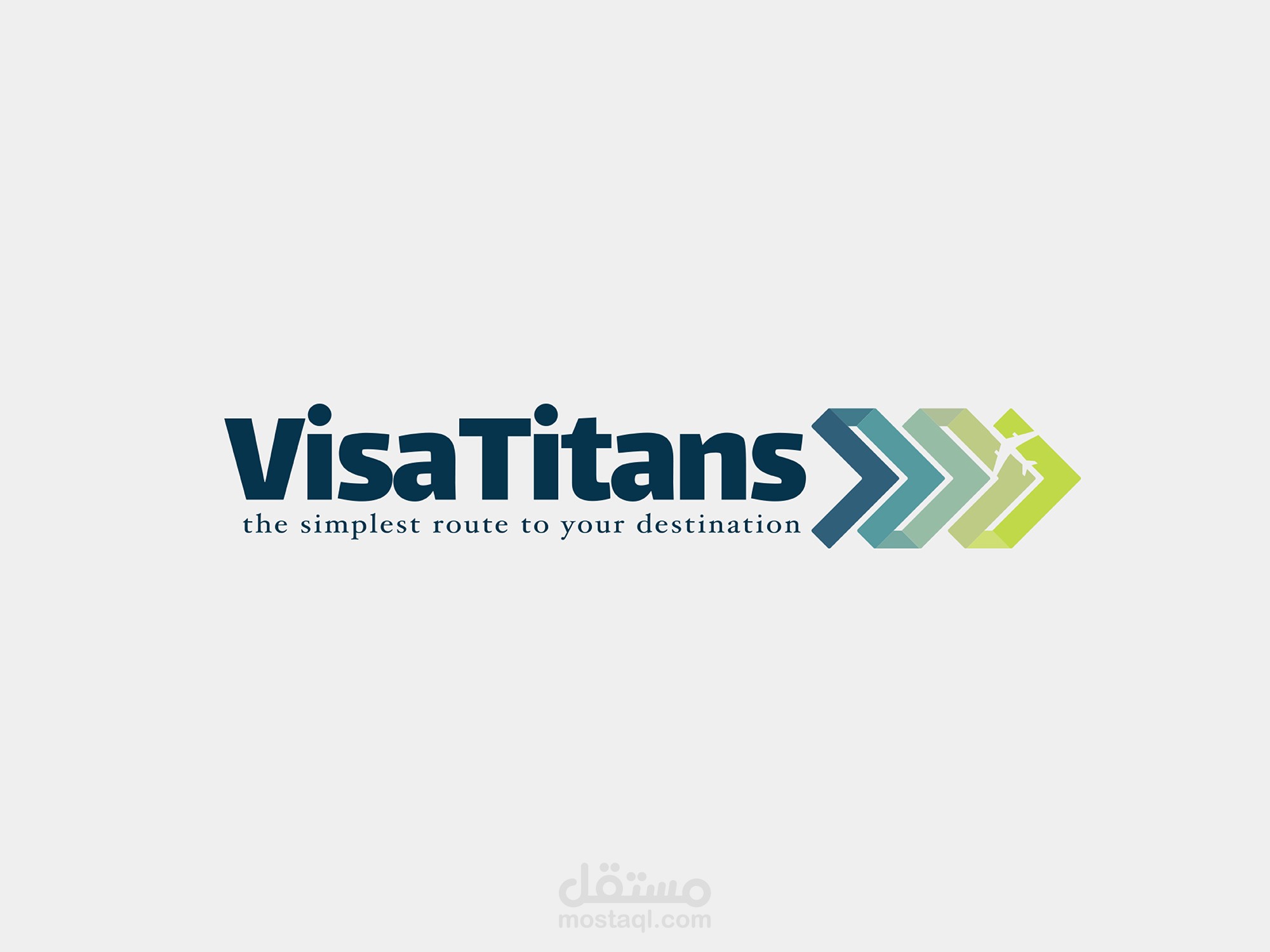 visa titans تصميم لوجو