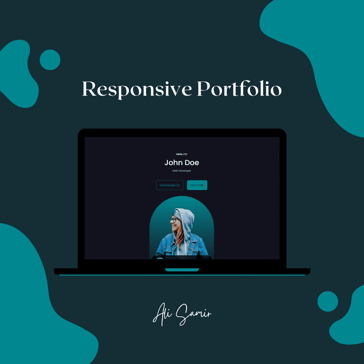 Responsive React JS Portfolio