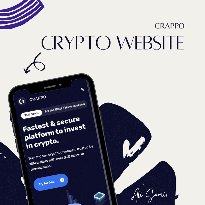 Cyptocurrency Website