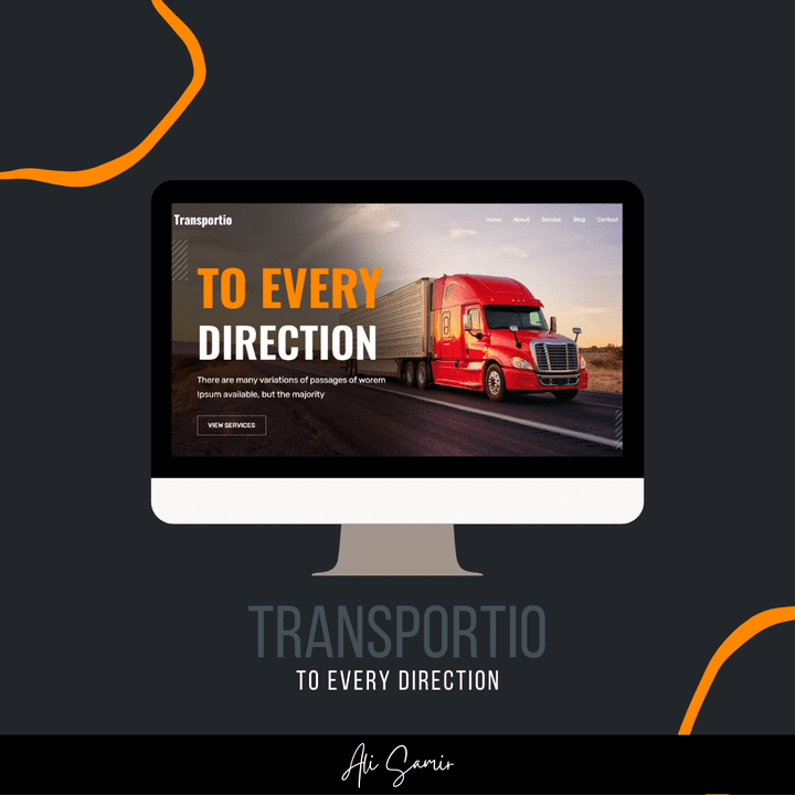 Transportio Website