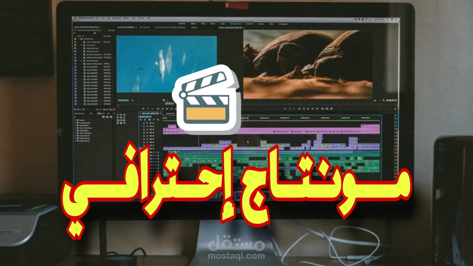 مونتاج احترافي  ومتميز لكل انواع الفيدوهات