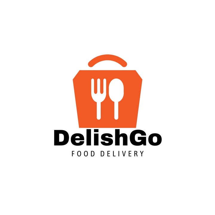 Logo for a food delivery restaurant