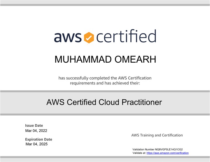 AWS Cloud Practitioner