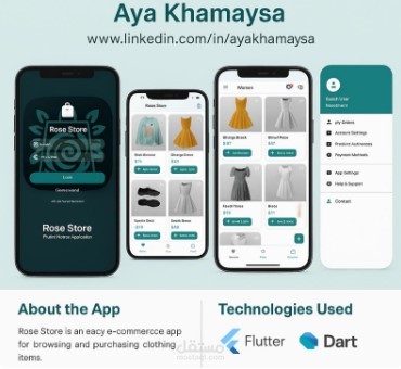 Store Rose(Flutter App)