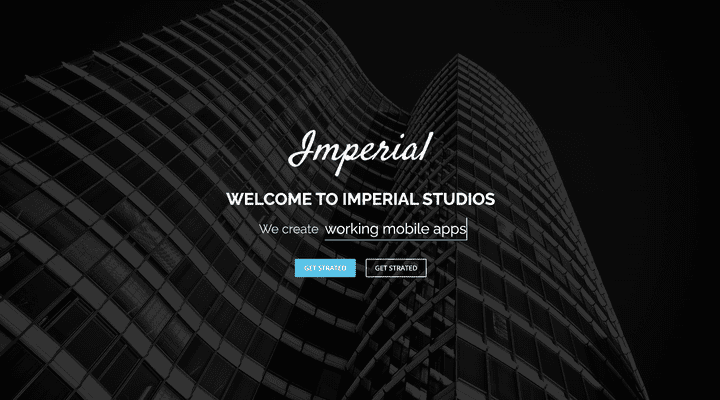 Imperial Studios Website