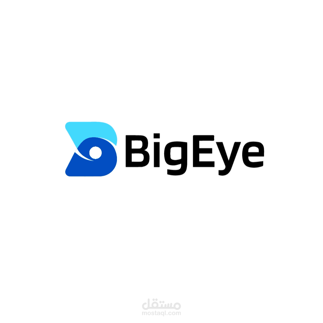 تحريك شعار Big eye logo animation