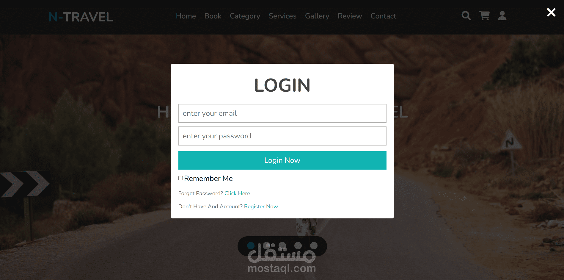 Travel Trip Website