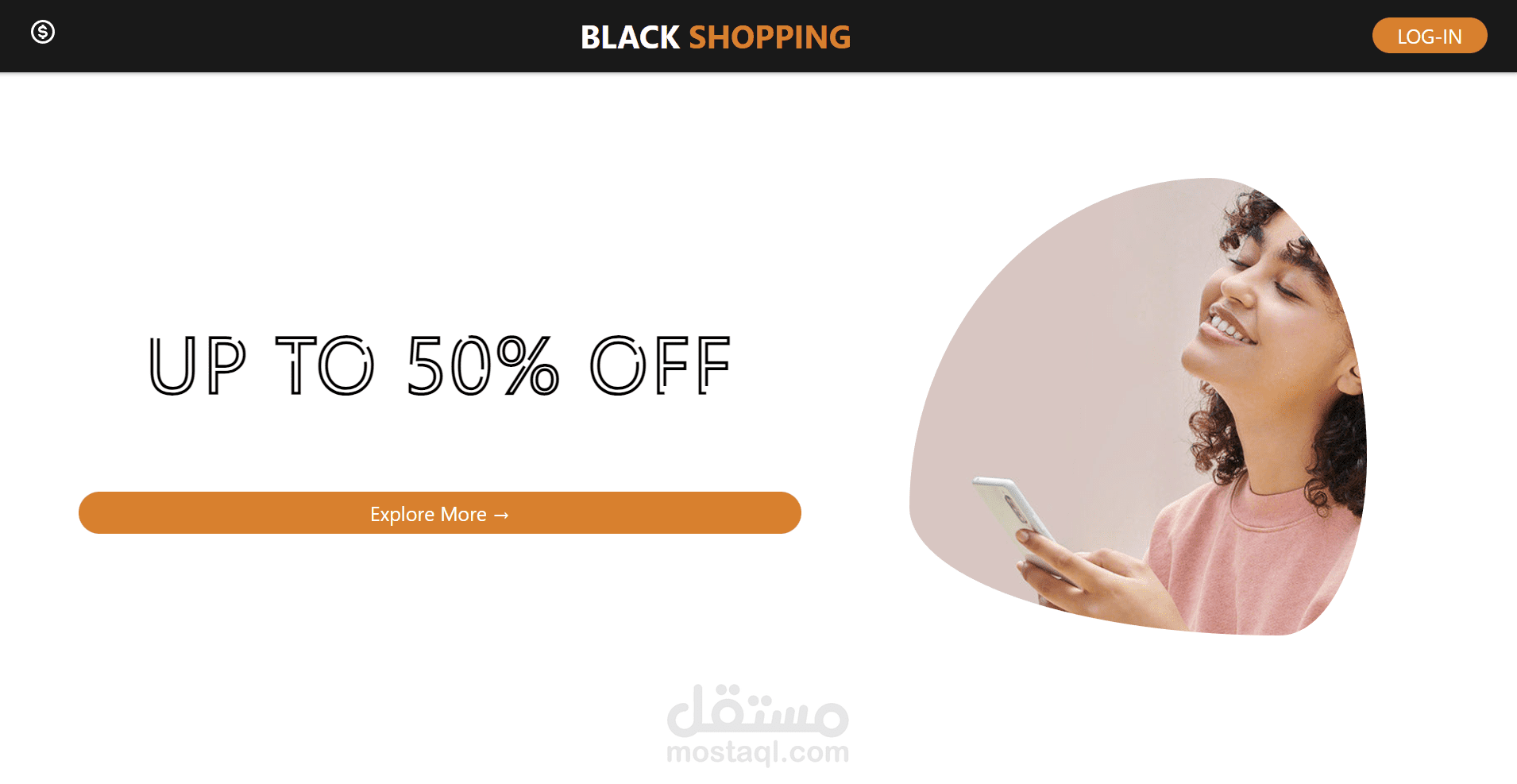 e-commerce website