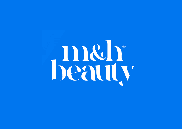 M&H Beauty - شعار وهوية العلامة التجارية و بوستات