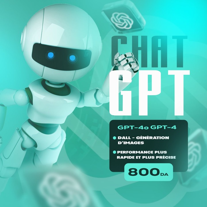 تصميم سوشل ميديا خاص ببيع حسابات chat gpt