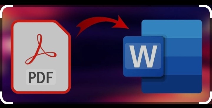 تحويل من pdf إلى word