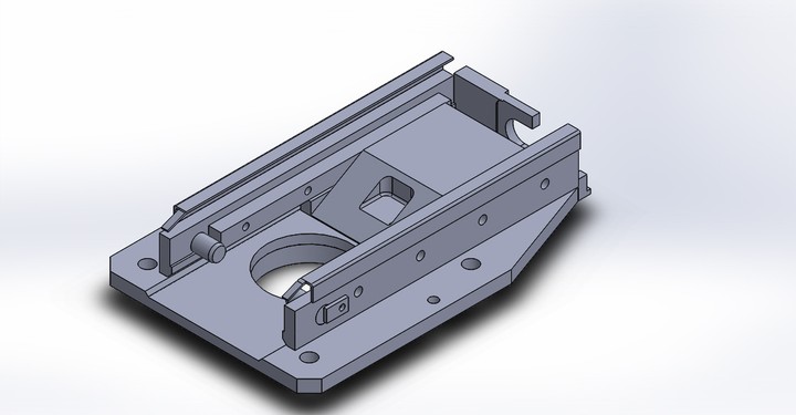Strand Cutting device - Slid gate assembly