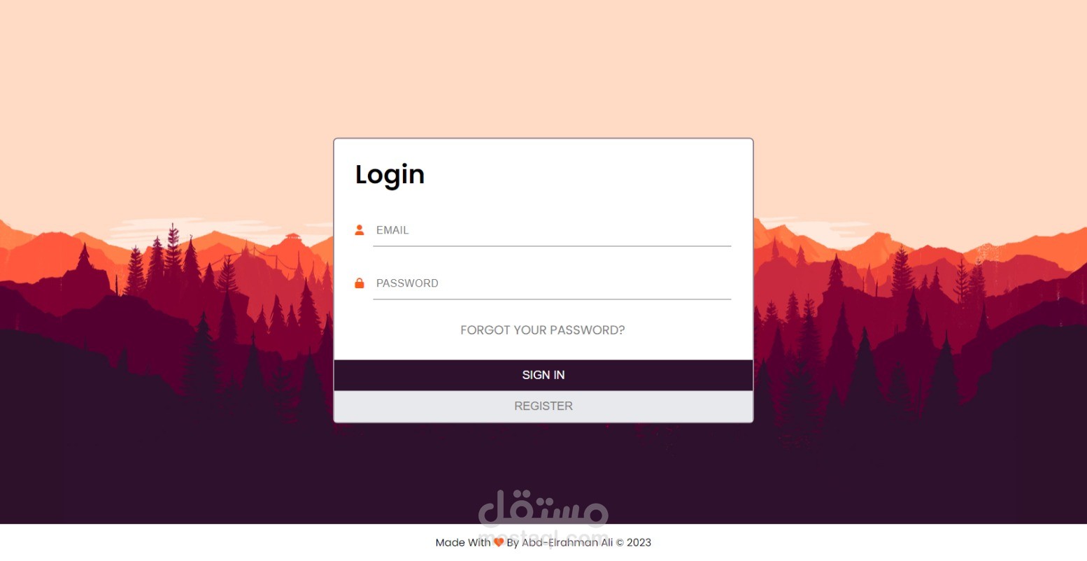 Login-Page | Abdo