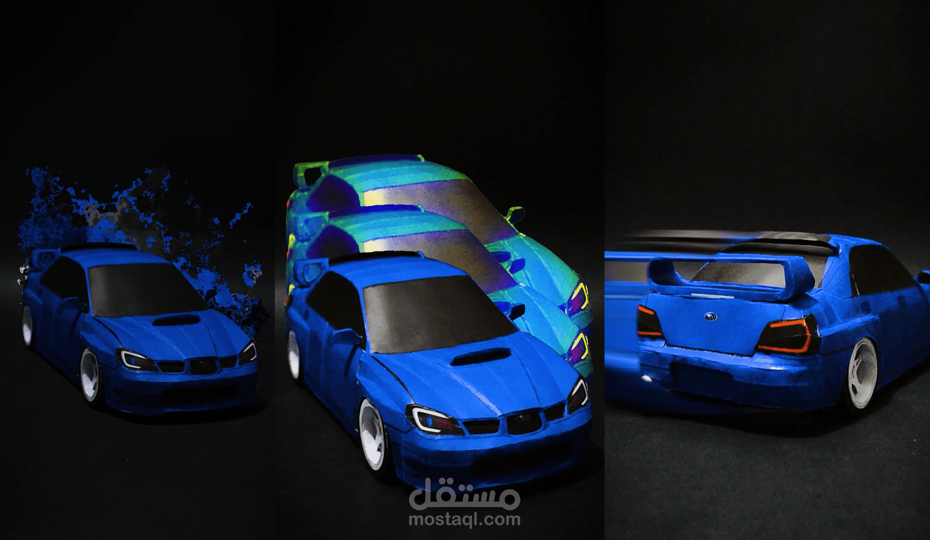 car reel video edit مستقل