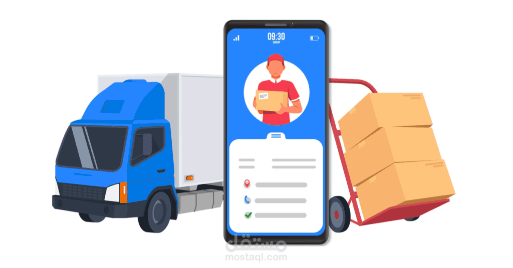 دراسة جدوي شركة حلول خدمات النقل والتوصيل