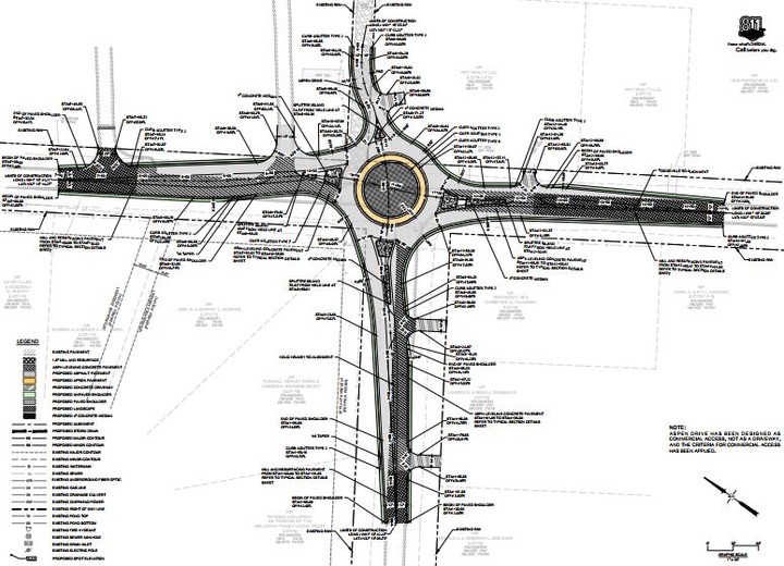 Roundabout design