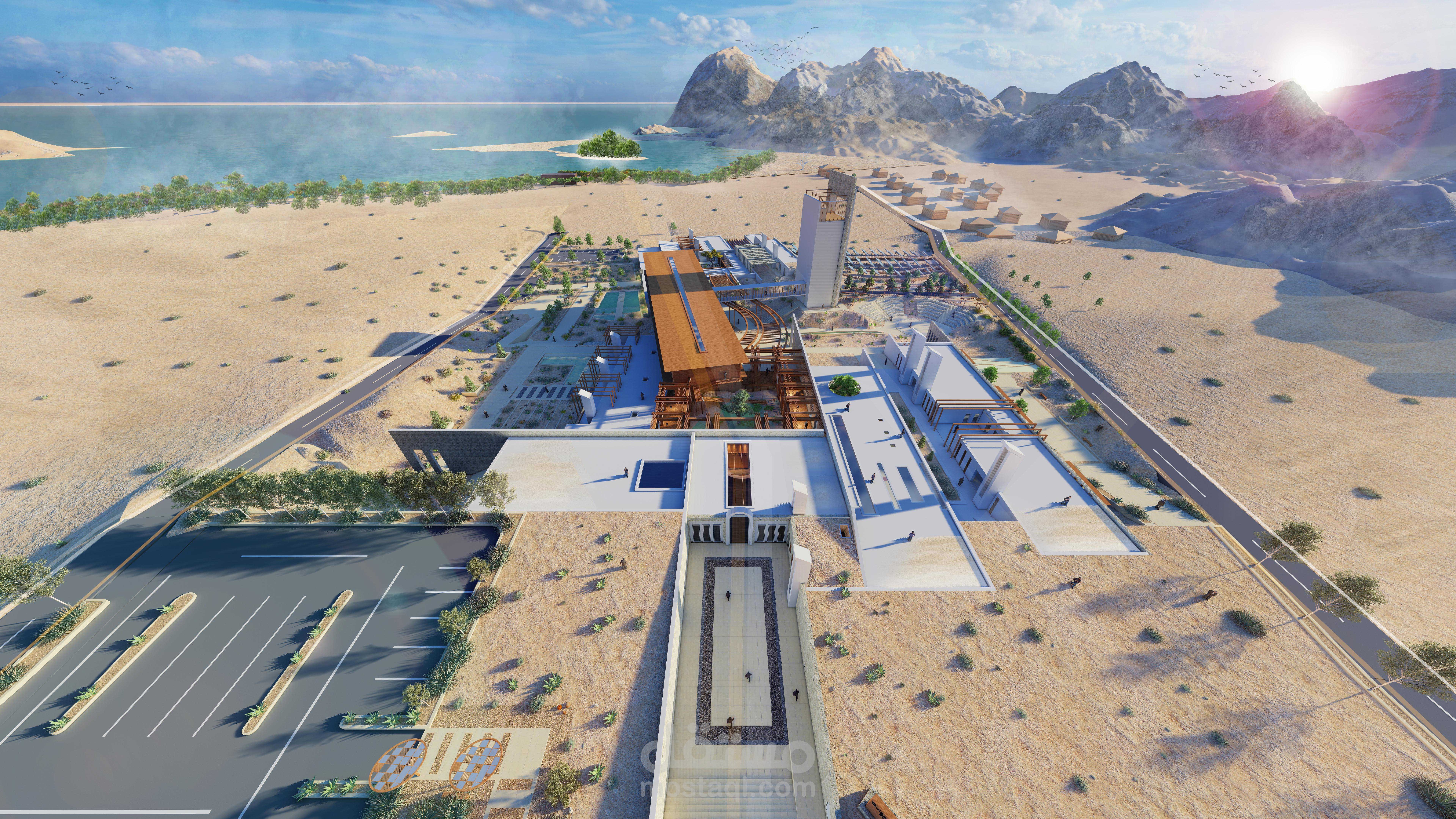 Visitor and research center in Marsa Alam /Egypt