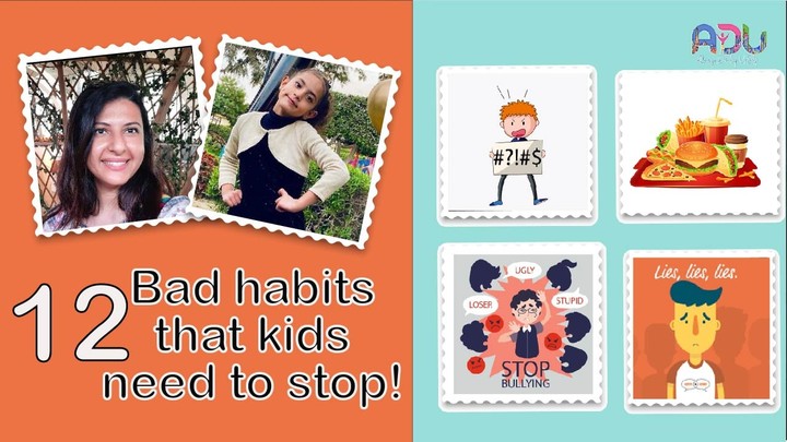 Bad habits for kids