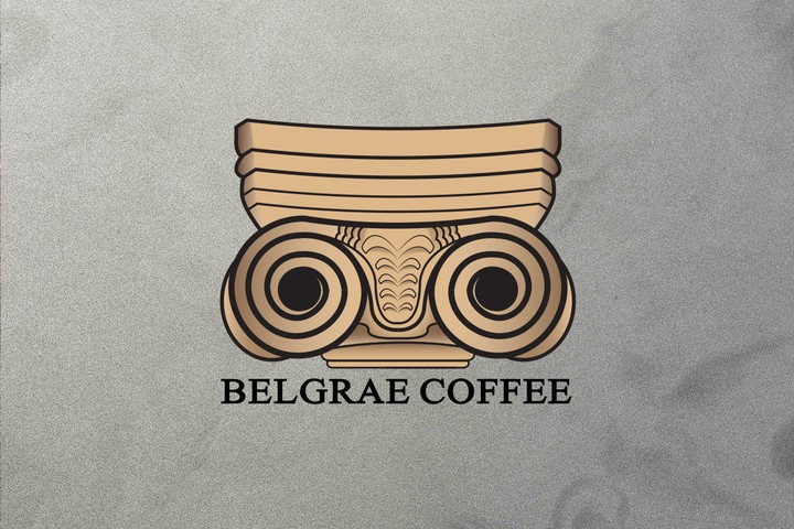 تصميم لوغو وهوية بصرية -براند- لصالح كافيه ( BELGEAE COFFEE )