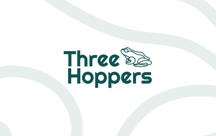 Three Hoppers Logo Design