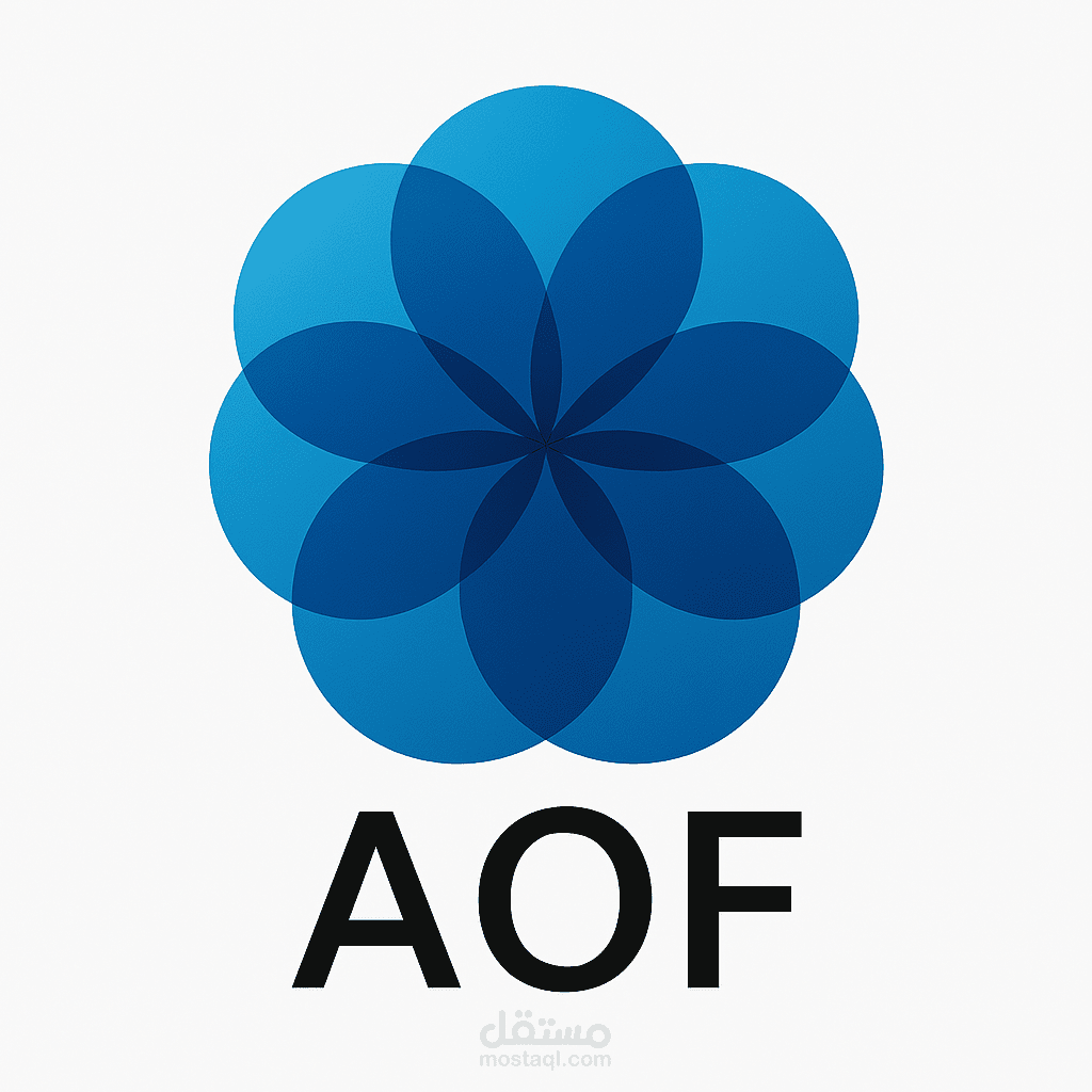 لوجو شركة عوف لتجارة المياة المعدنية - Logo Aouf Mineral Water Trading