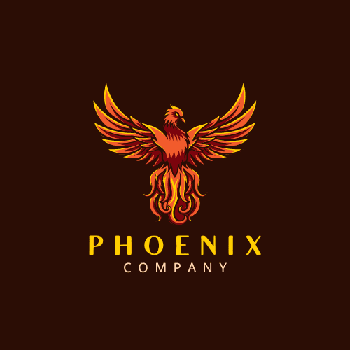 Abstract Phoenix Luxury Bird Free Logo