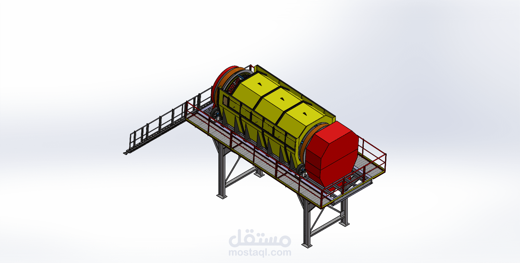 Trommel D2.1m x8m