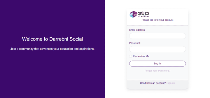 Darrebni-Social Web App