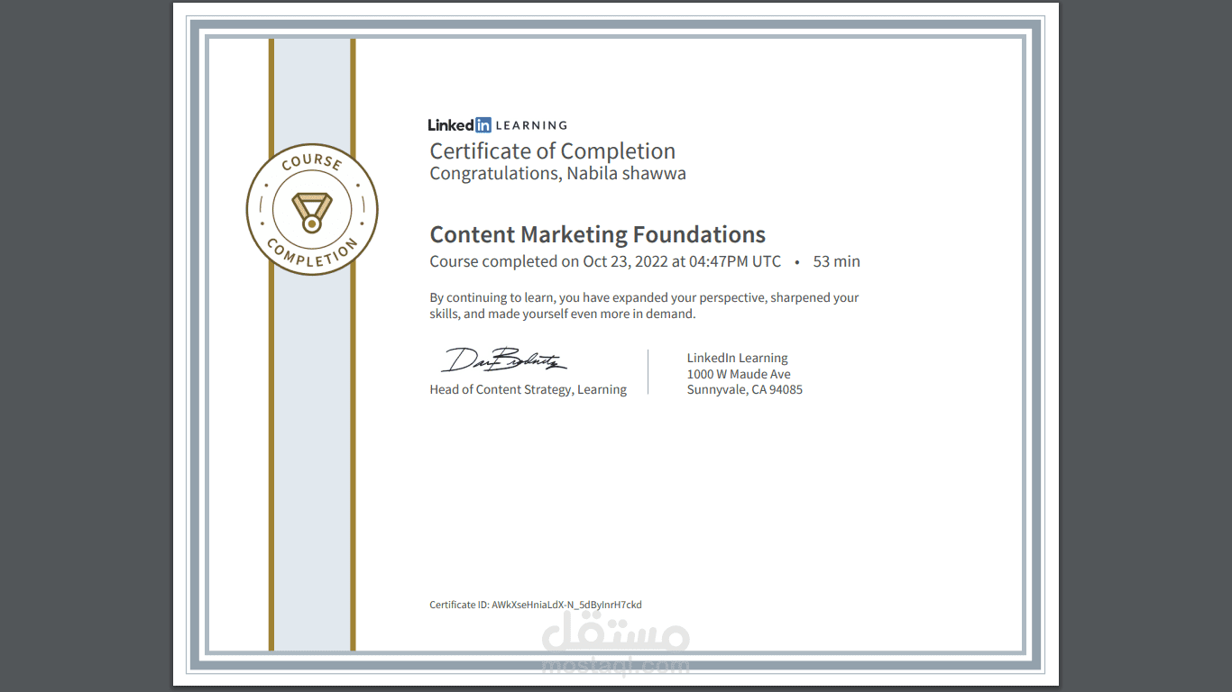 Content Marketing Foundations