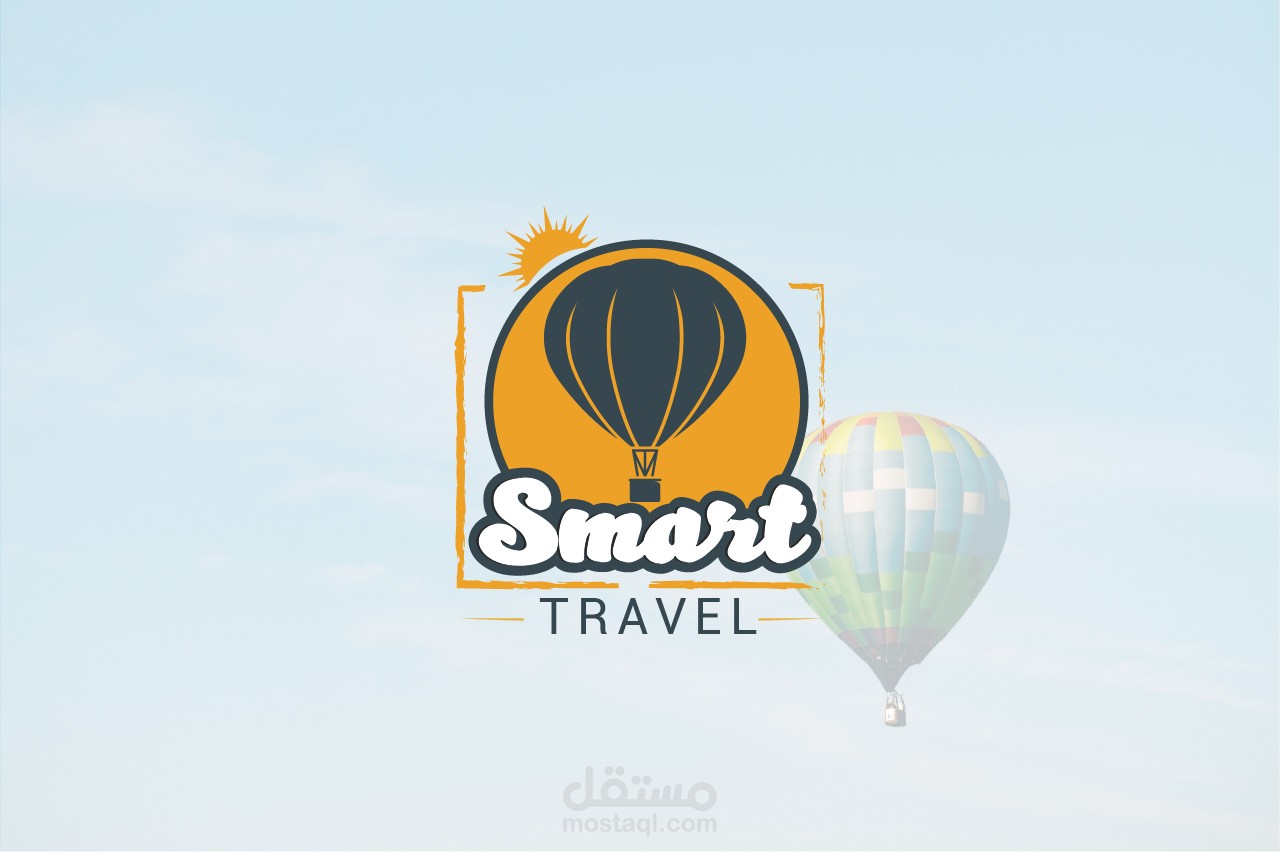 شعار وهوية بصرية (Smart Travel)