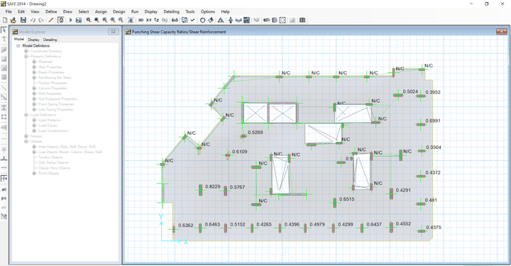 برج الفرج تصميم انشائي كامل بستخدام برامج Autocad , Sap 2000,Safe,Etabs,Excel,CDB وعمل اللوحات كاملة