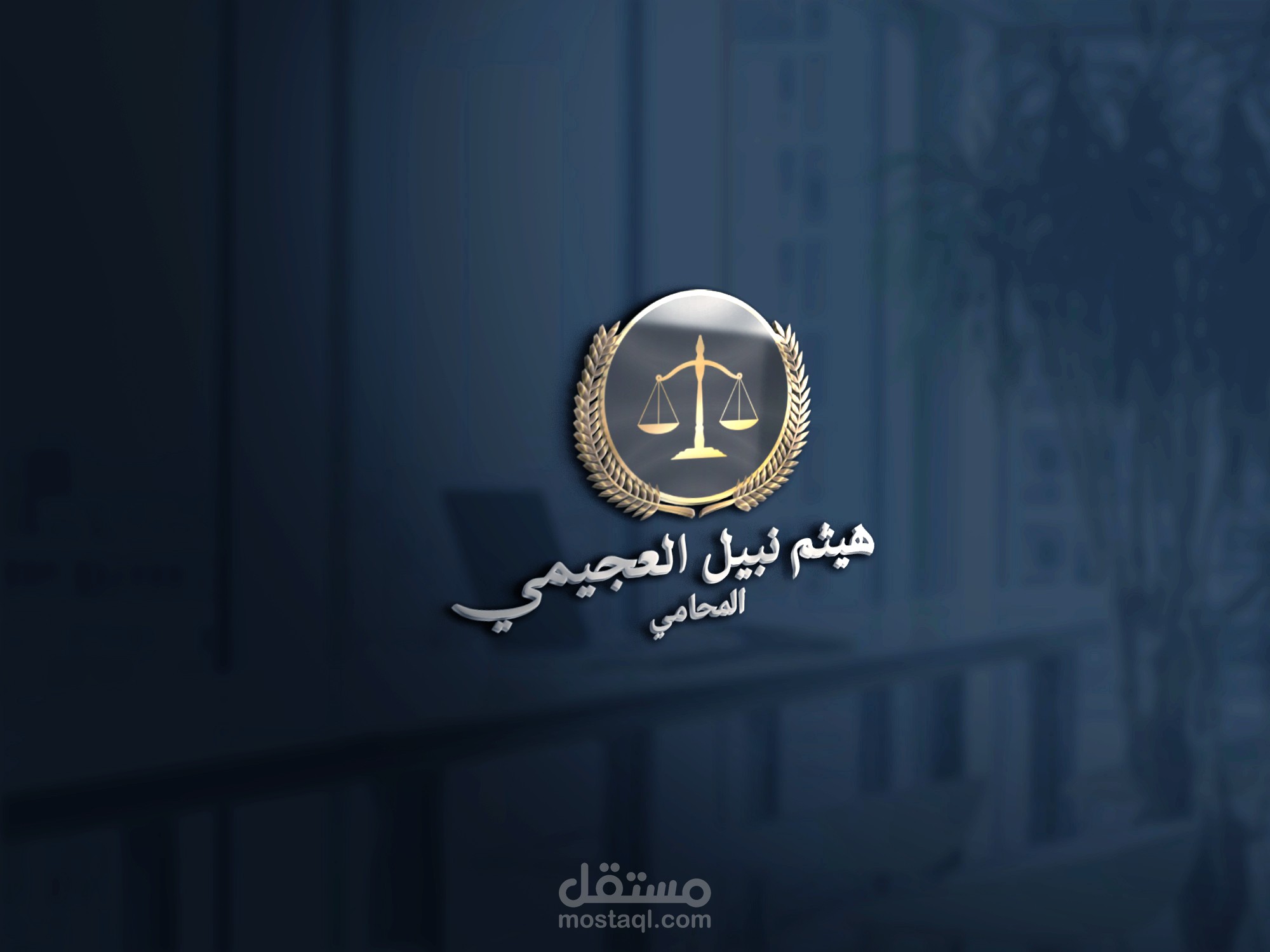 تصميم هوية بصرية لمكتب محاماة - visual identity for lawyer