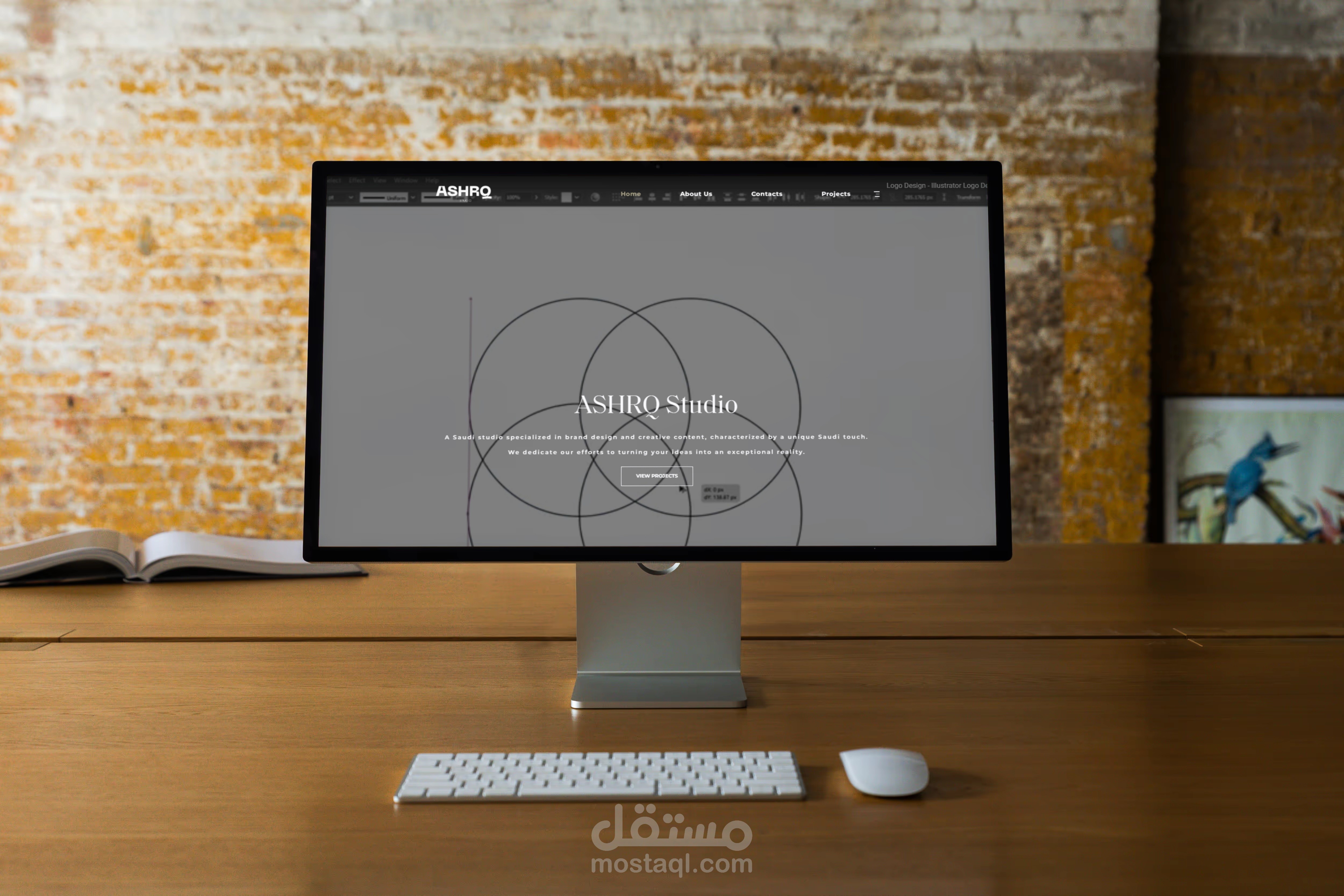 وتطوير موقع استوديو - ashrqstudio.com