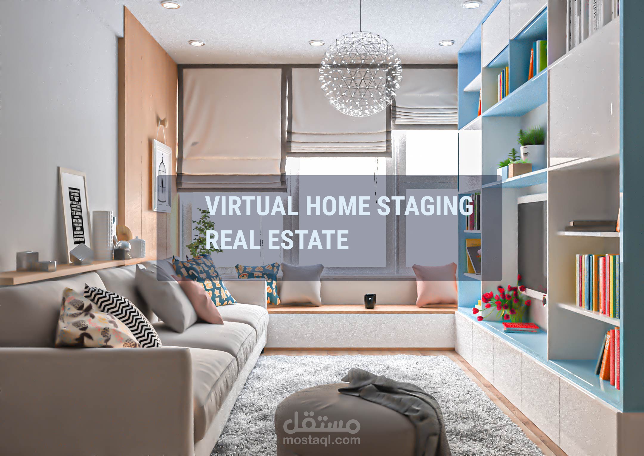 Virtual home staging - real estate