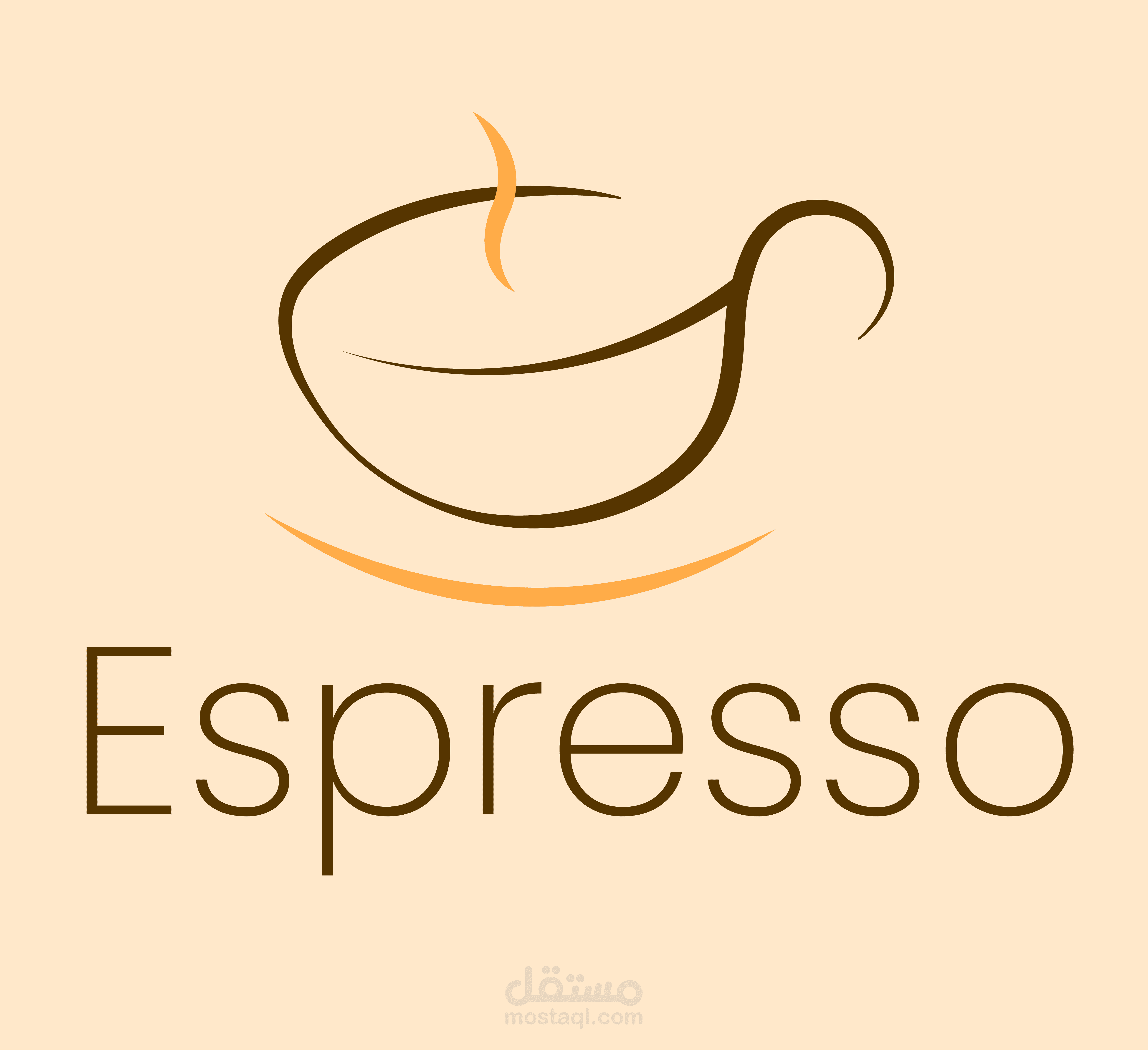 Espresso logo design | مستقل