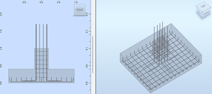 PROVIDED R.C DESIGN WITH SHOPDRAWINGS AND DETAILS