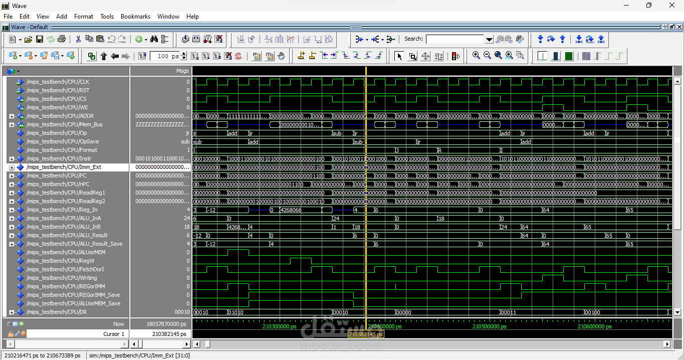 MIPS VHDL