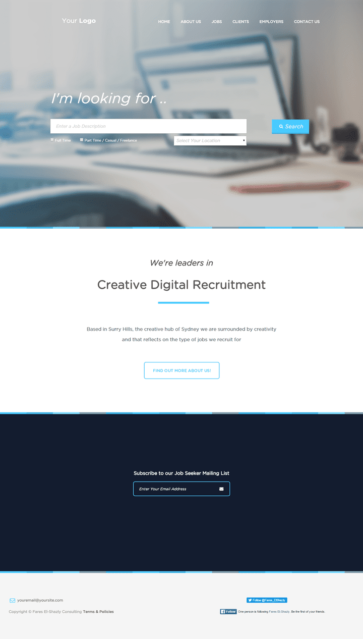 Looking For .. ? - Website Template