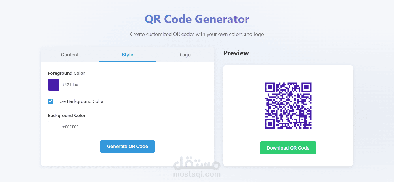 QR-Code-Generator
