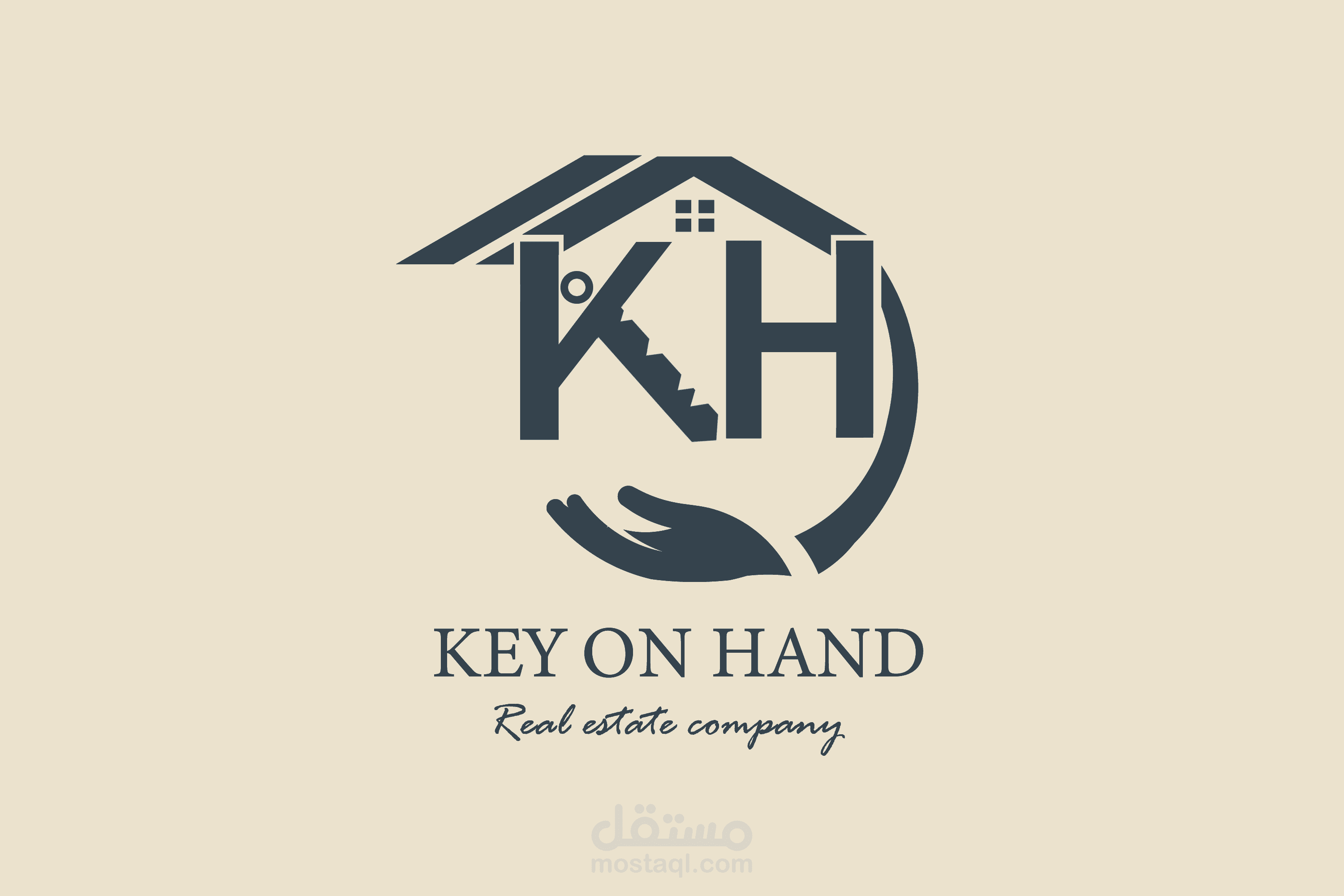 Real estate company Logo design