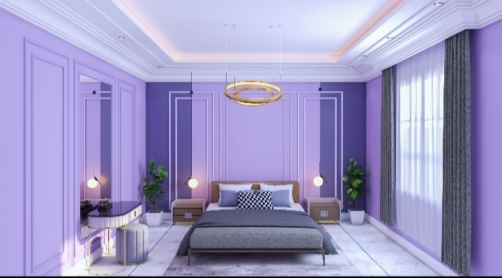 Simulation master bedroom