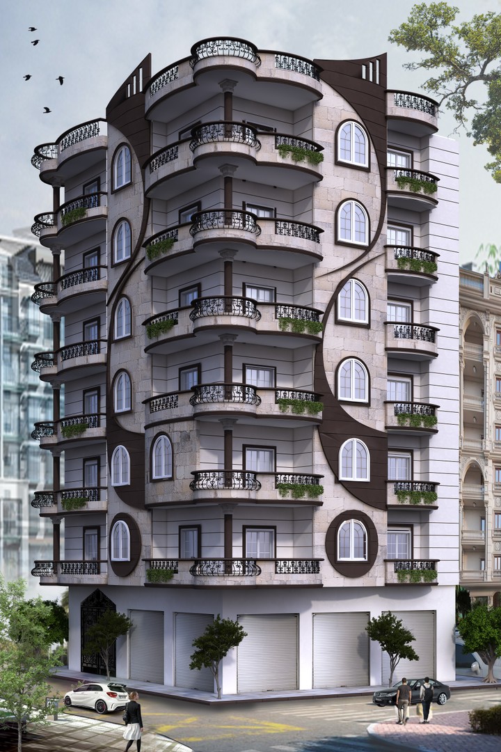 modern tower